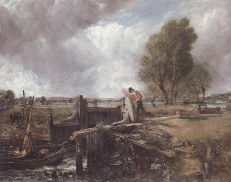 Study of A boat passing a lock